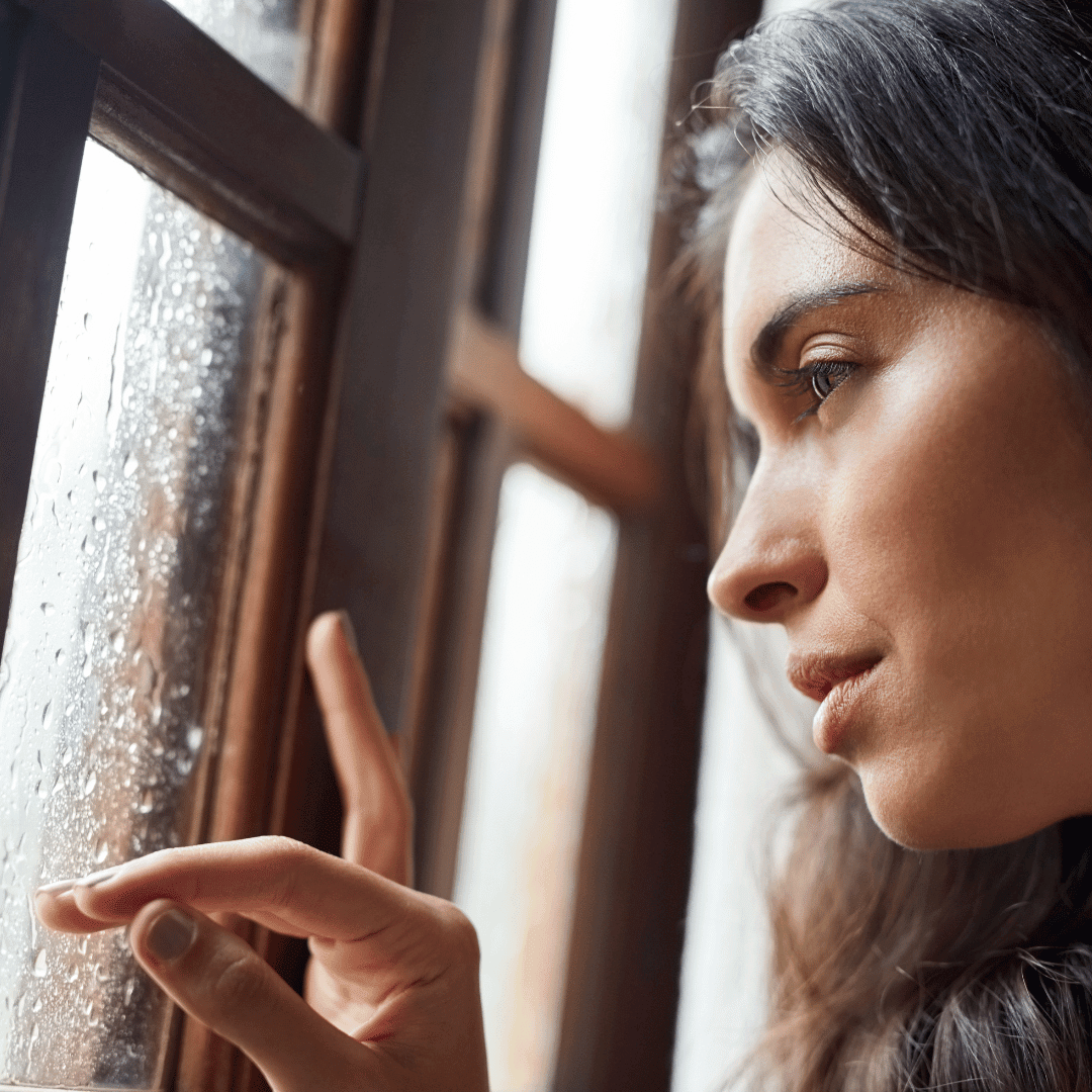 Woman with hashimoto's autoimmune disease thinking about taking a holistic approach