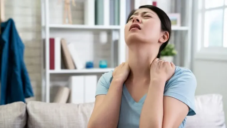 Woman with muscle pain from small intestine bacterial overgrowth