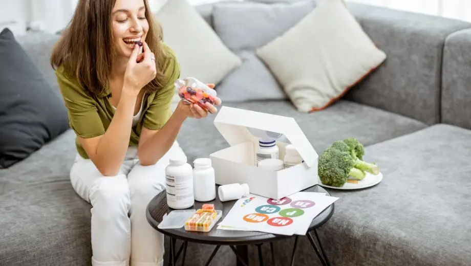 Spoonful of supplements and vitamins